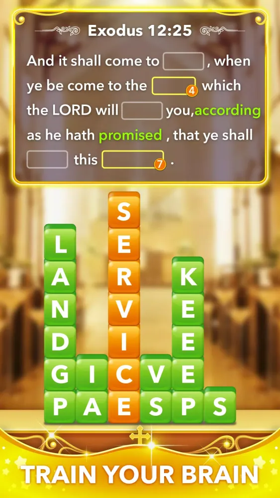 Bible Word Heaps - Stack Word Screenshots
