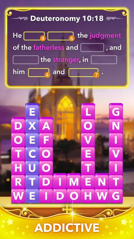 Bible Word Heaps - Stack Word Screenshots