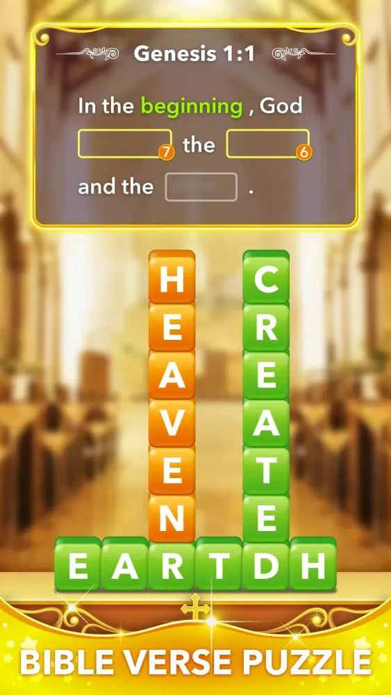 Bible Word Heaps - Stack Word Screenshots