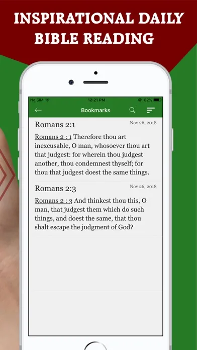 Bible Audio · Ekran Görüntüleri