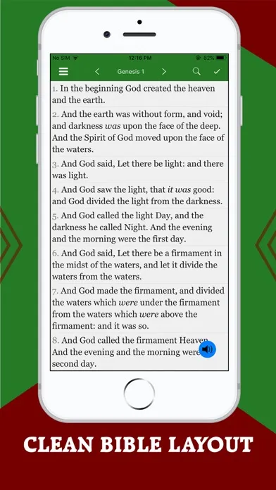 Bible Audio · Ekran Görüntüleri