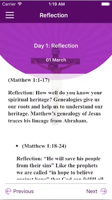40 Days Bible Challenge應用截圖