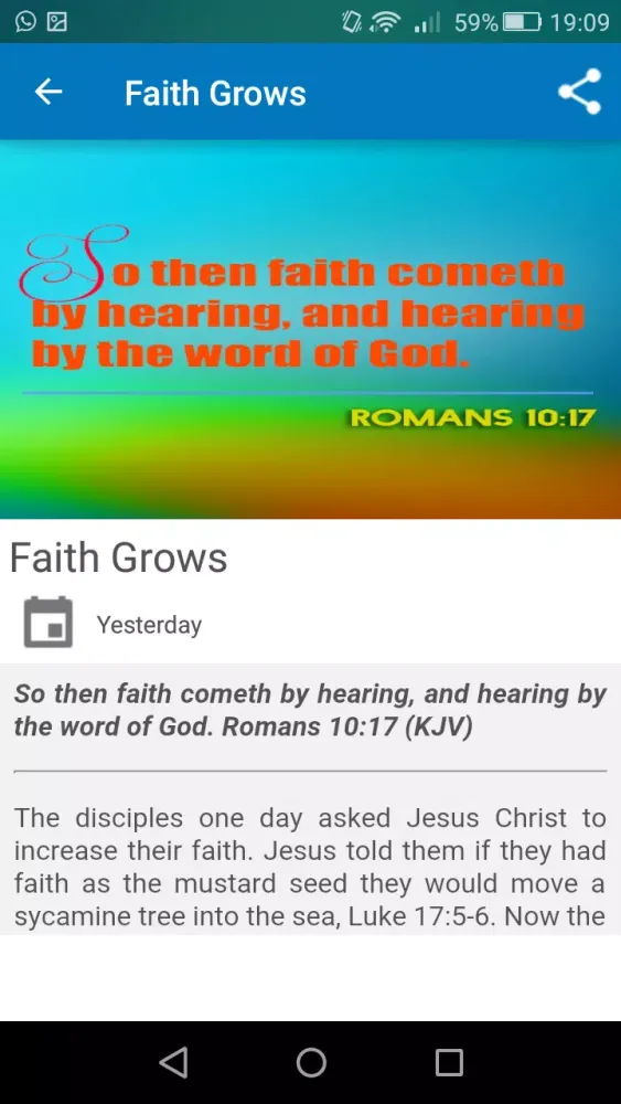 Zrzuty ekranu Devotion - Offline Bible