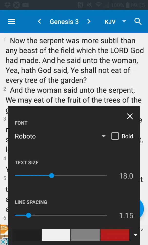 Zrzuty ekranu Devotion - Offline Bible