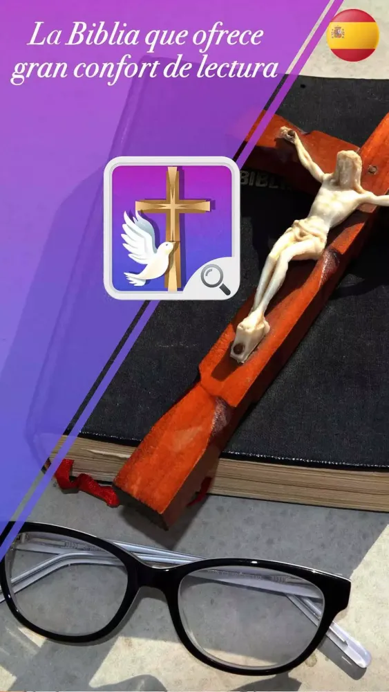 Capturas de pantalla de Biblia Letra Grande con audio