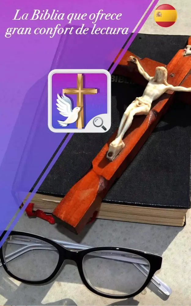 Capturas de pantalla de Biblia Letra Grande con audio