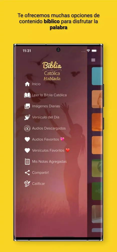 Biblia Católica Hablada Audio Screenshots