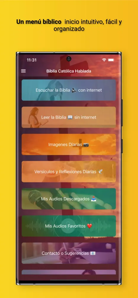 Biblia Católica Hablada Audio Screenshots