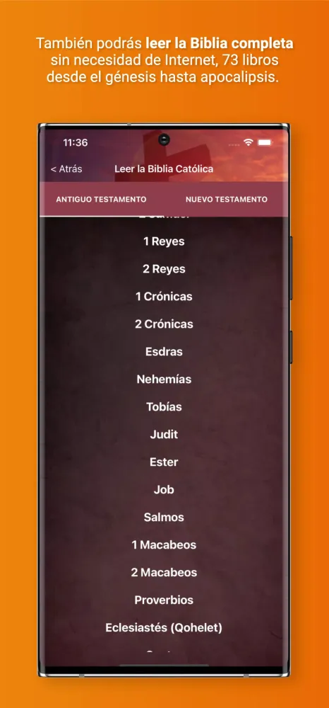 Biblia Católica Hablada Audio Screenshots