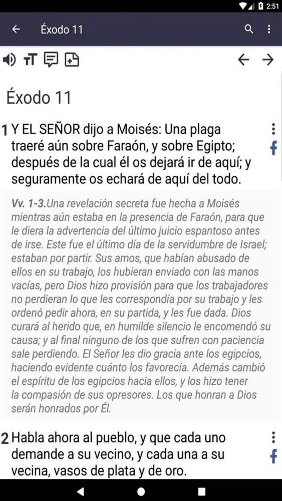 Biblia comentada Screenshots