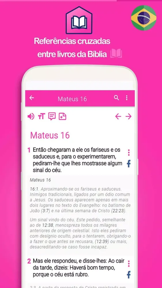 Captures d'écran de Bíblia de estudo da Mulher