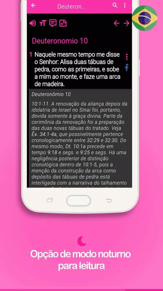 Captures d'écran de Bíblia de estudo da Mulher