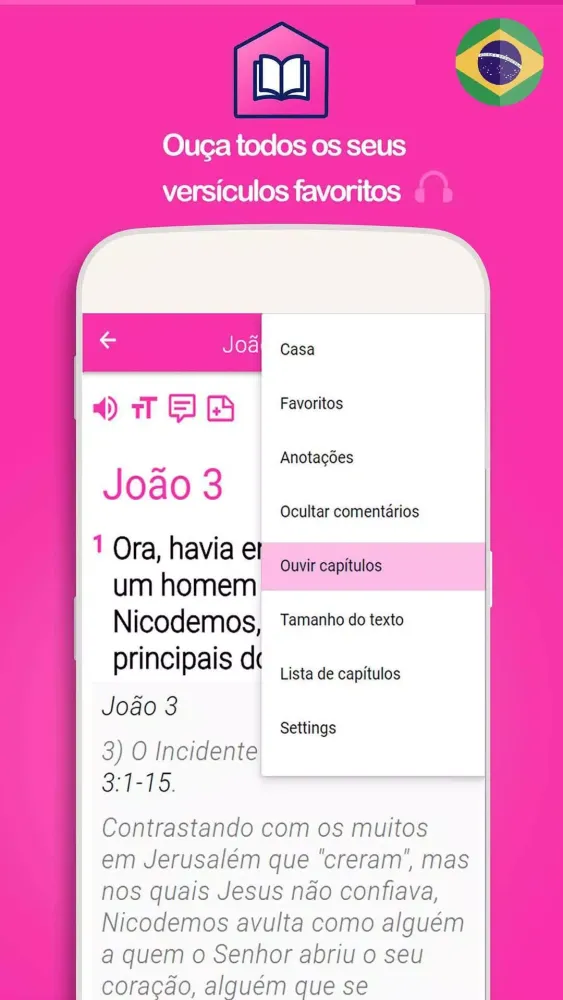 Captures d'écran de Bíblia de estudo da Mulher