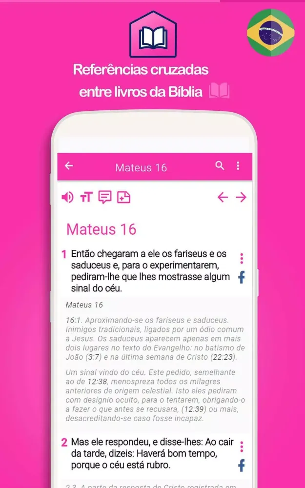 Captures d'écran de Bíblia de estudo da Mulher