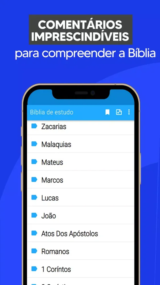 Capturas de pantalla de Bíblia de estudo