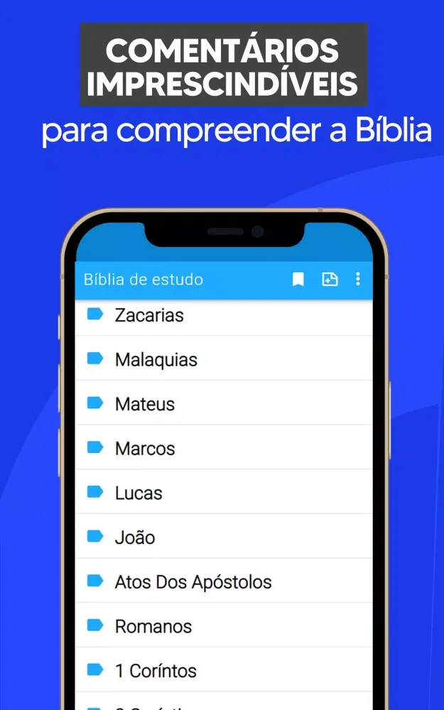 Capturas de pantalla de Bíblia de estudo