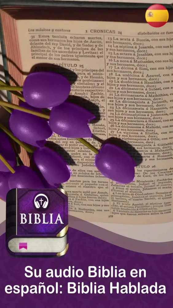 Captures d'écran de La Biblia hablada en Español