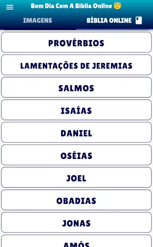 Mensagens de Bom Dia Bíblicas Screenshots