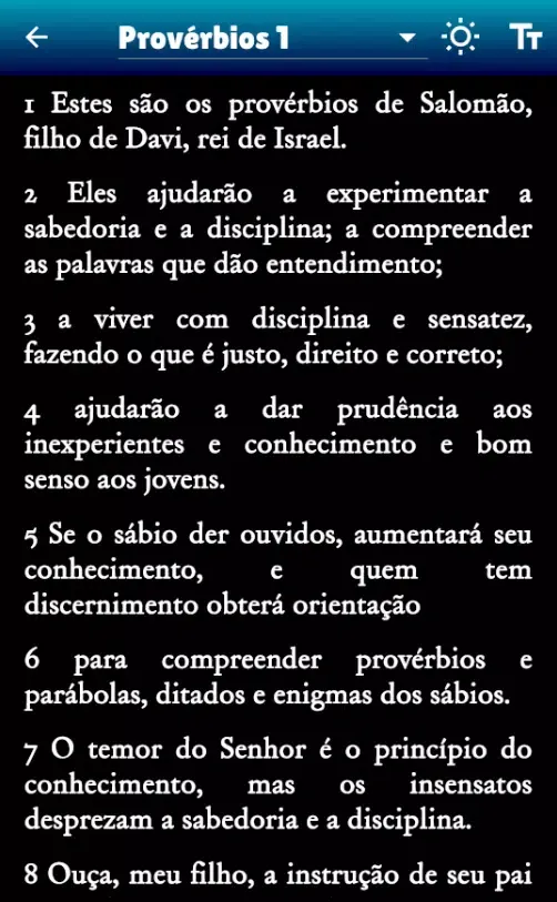 Mensagens de Bom Dia Bíblicas Screenshots