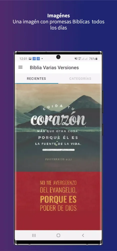 Скриншоты Biblia Varias Versiones