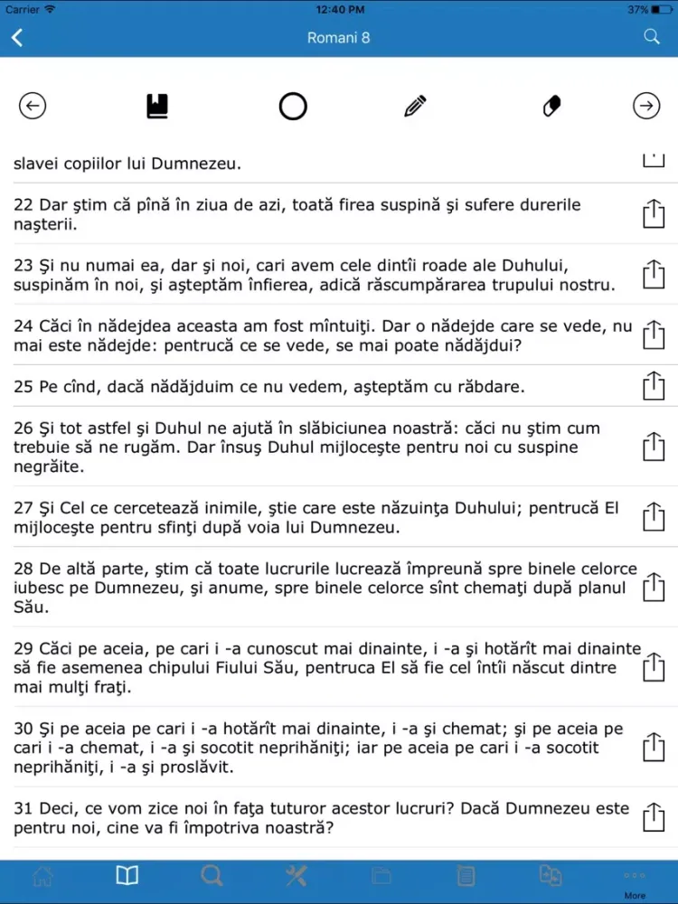 Biblia Cornilescu - în Limba Română iPad  स्क्रीनशॉट