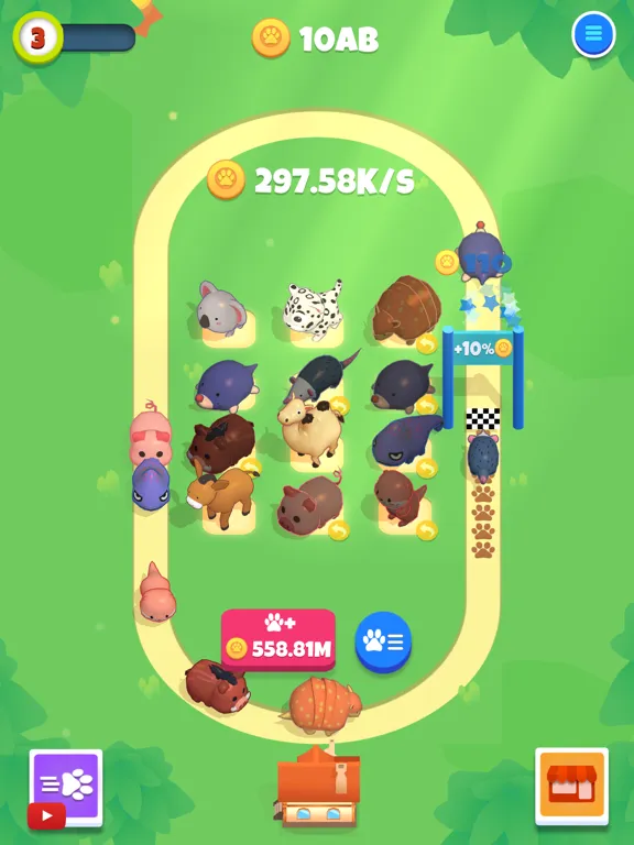 Скриншоты Pet Merge Run iPad 