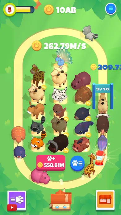 Скриншоты Pet Merge Run
