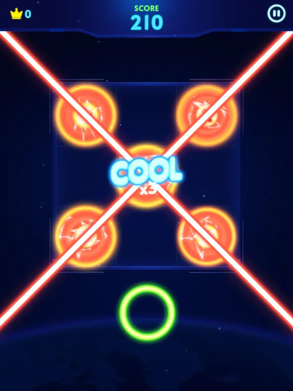 Screenshot di Glow Color Rings iPad 