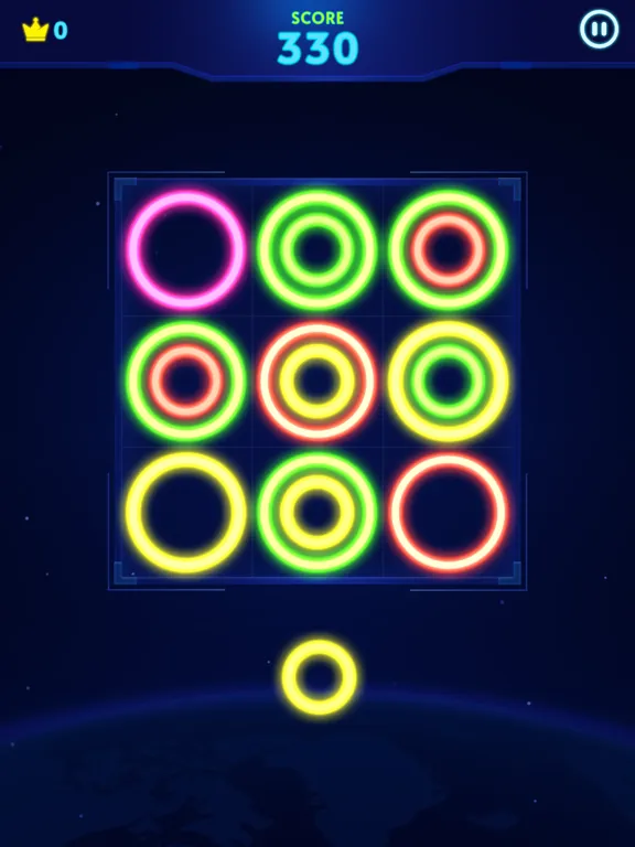 Screenshot di Glow Color Rings iPad 