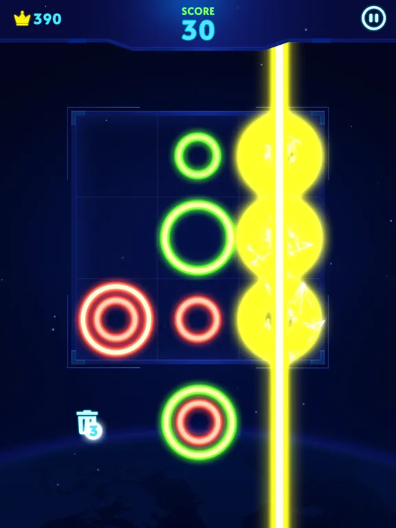 Screenshot di Glow Color Rings iPad 