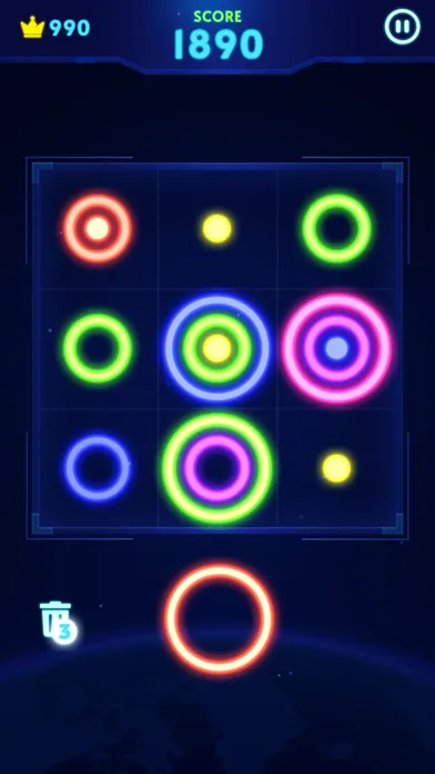 Screenshot di Glow Color Rings