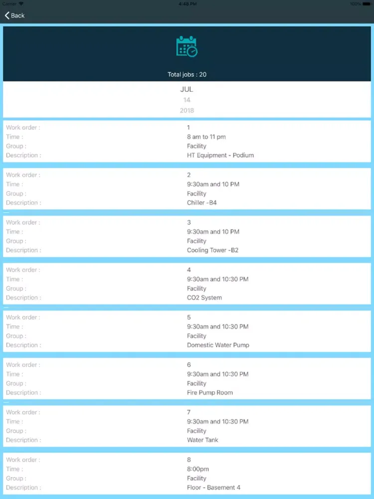 BiData Property Management iPad  Screenshots