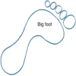 Big foot Fußtraining