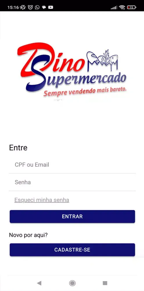 Screenshot di Dino Supermercado