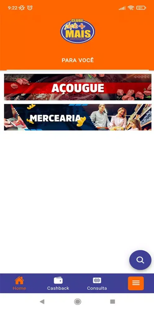 Zrzuty ekranu Nenê Supermercado