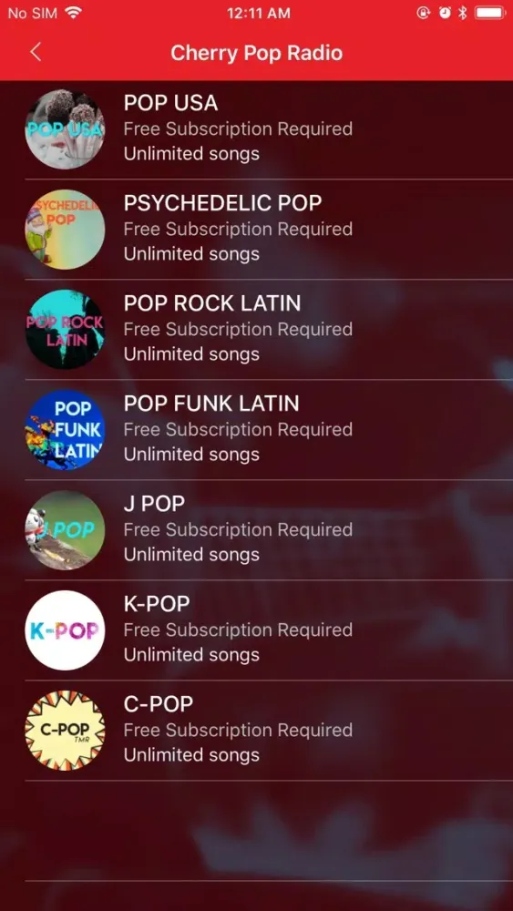 Cherry Pop Radio স্ক্রিনশট