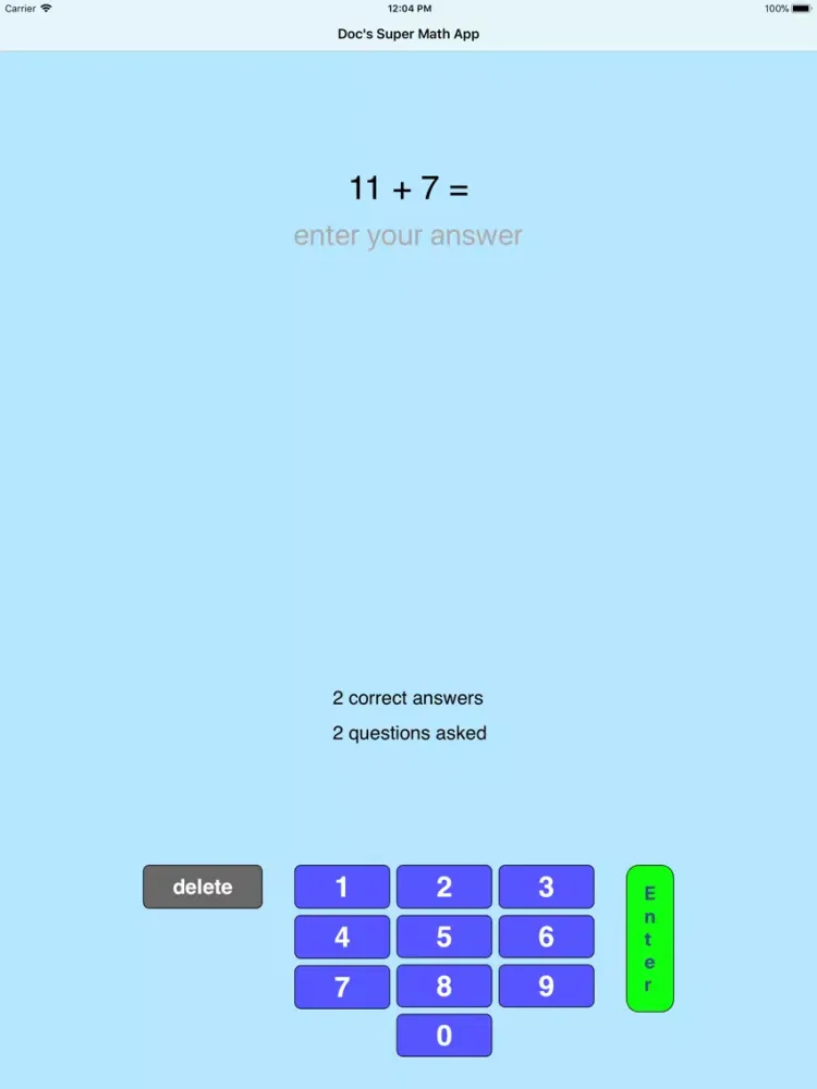 Doc's Super Math App Basic iPad  سکرین شاٹس