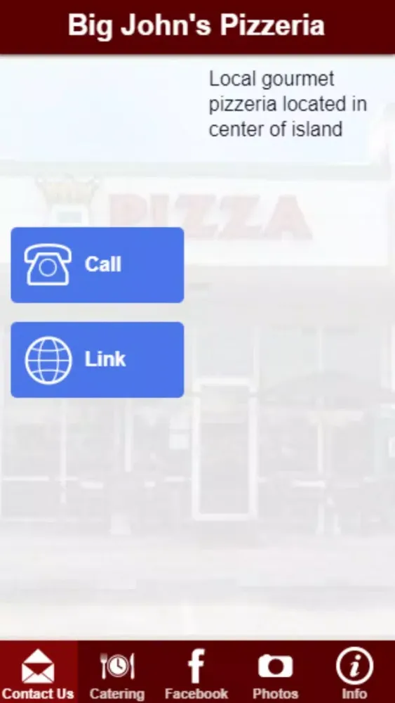 Capturas de tela do Big John's Pizzeria