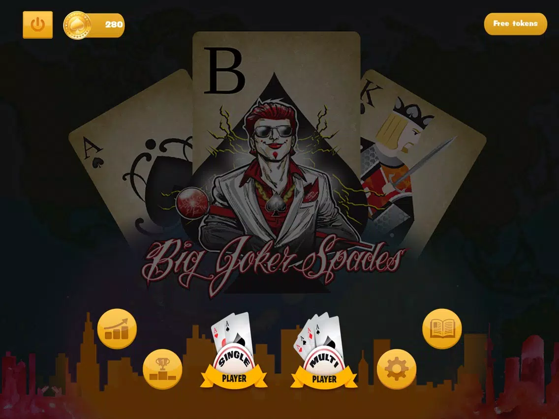 Capturas de pantalla de Big Joker Spades iPad 
