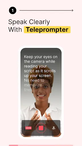 تصاویر BIGVU Teleprompter & Captions