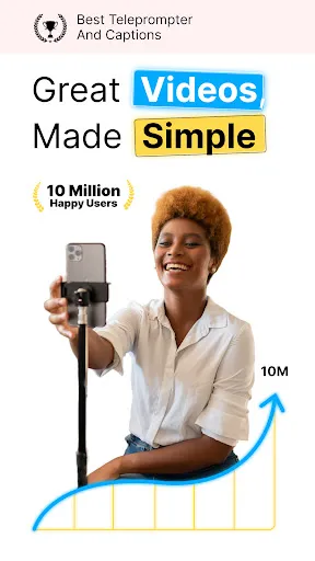 تصاویر BIGVU Teleprompter & Captions