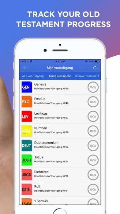 Capturas de pantalla de Statenvertaling Bijbel