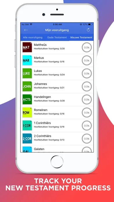 Capturas de pantalla de Statenvertaling Bijbel