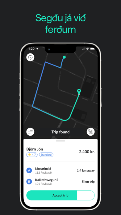 Zrzuty ekranu Hopp Taxi Driver