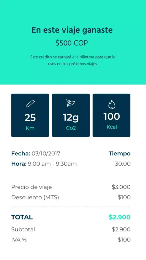 Captures d'écran de MUVO - Bicicletas Compartidas