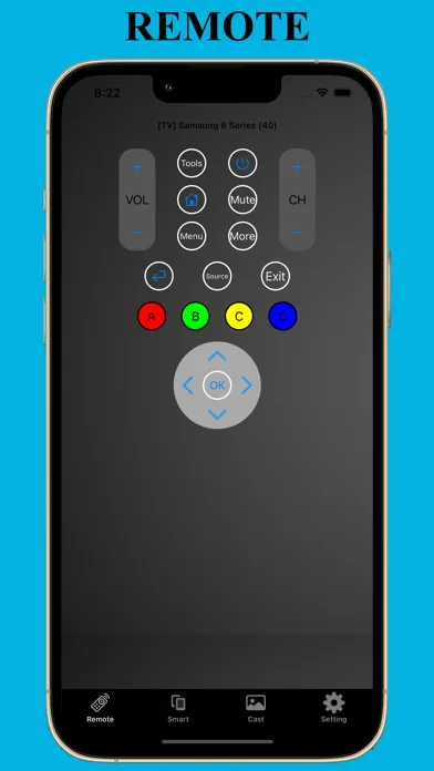 Remote Control for Samsung TV Ekran Görüntüleri