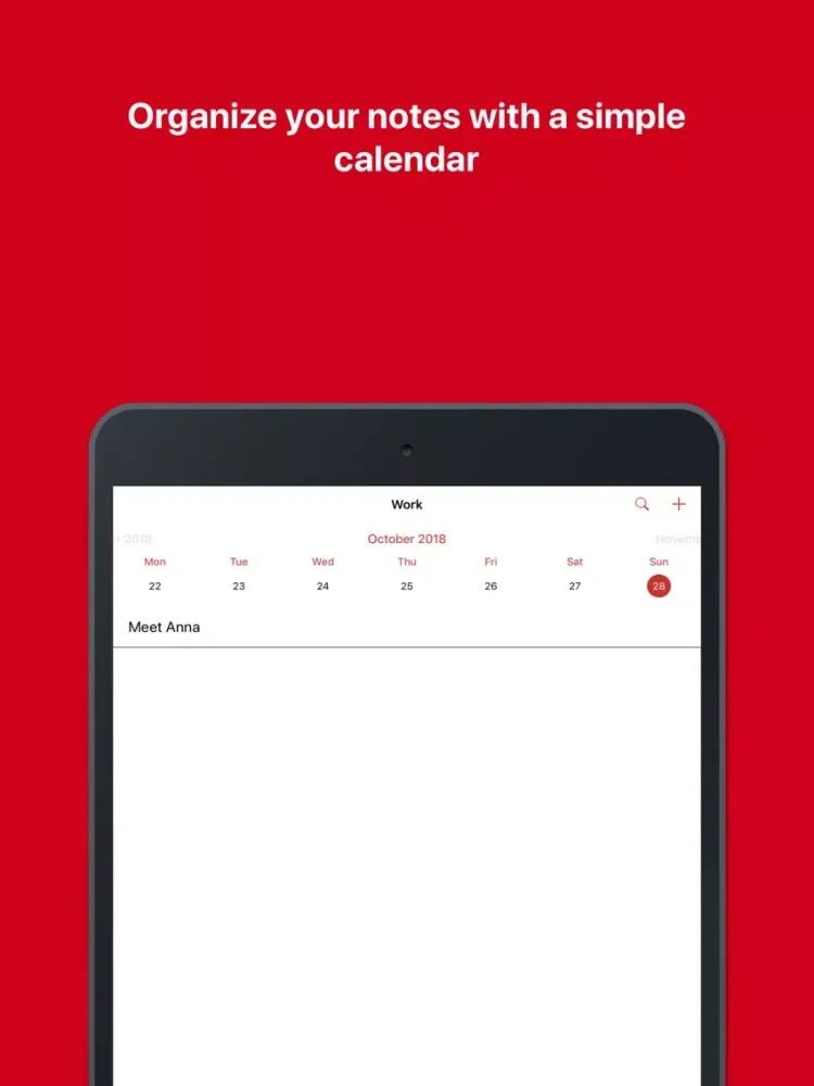 Me Note iPad 应用截图