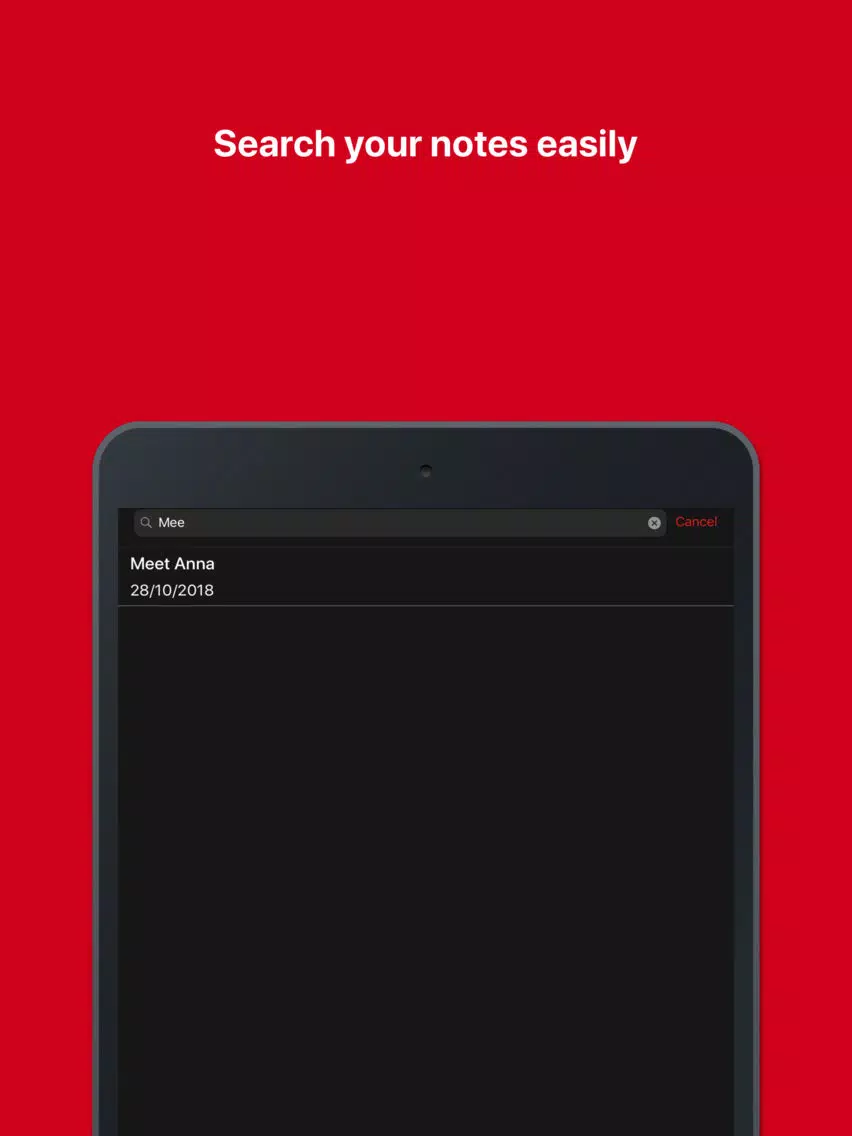 Me Note iPad  स्क्रीनशॉट