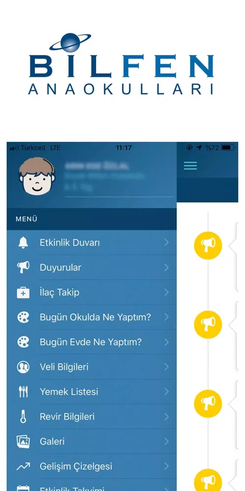 Bilfen Anaokulları Veli Bilgi Screenshots