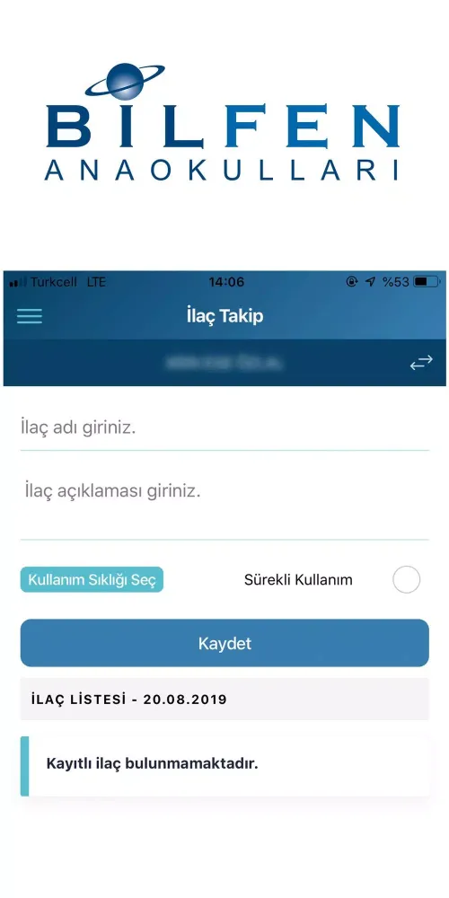 Bilfen Anaokulları Veli Bilgi Screenshots